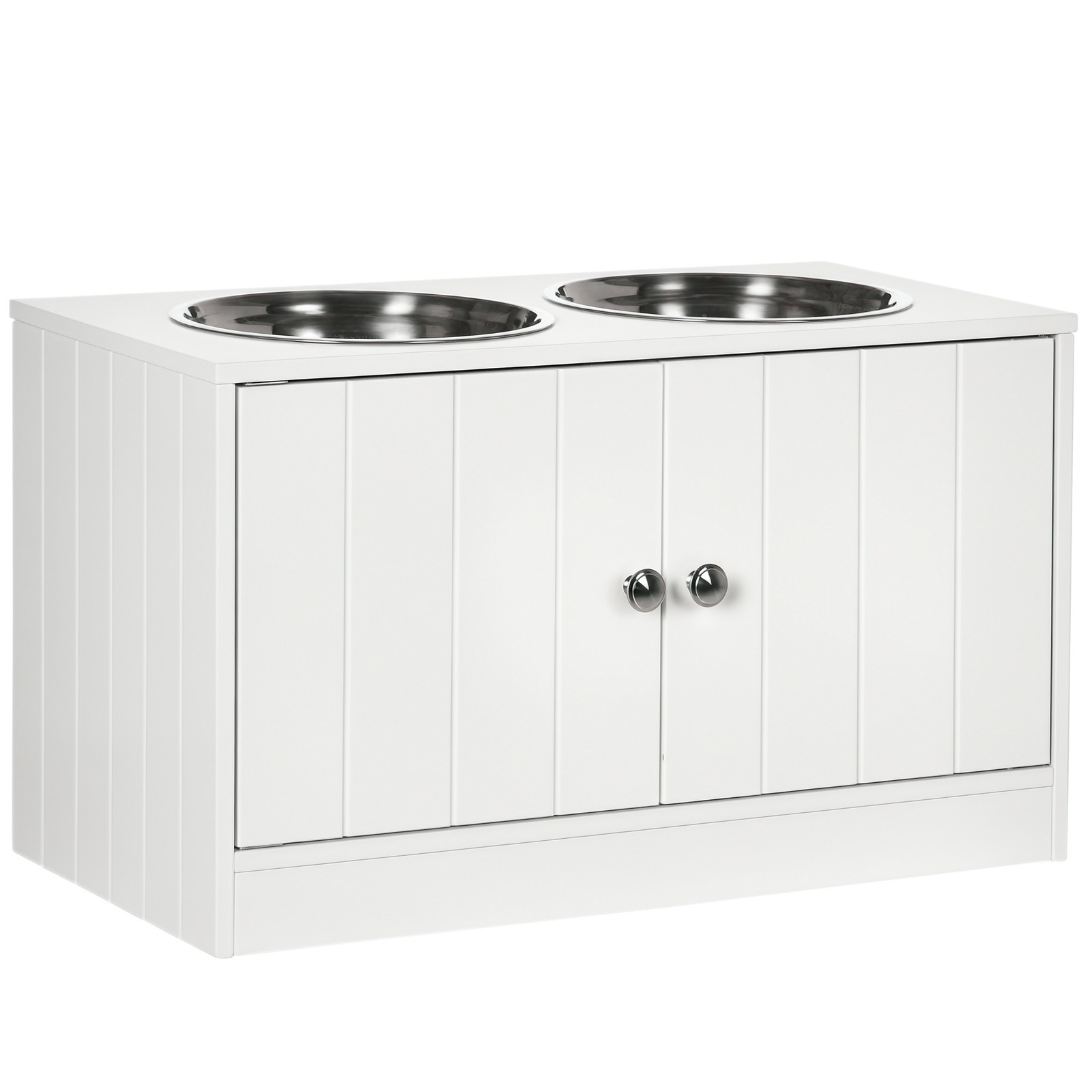 Foods X - Hondenvoeropbergkast en voerstation met magnetische deur,
