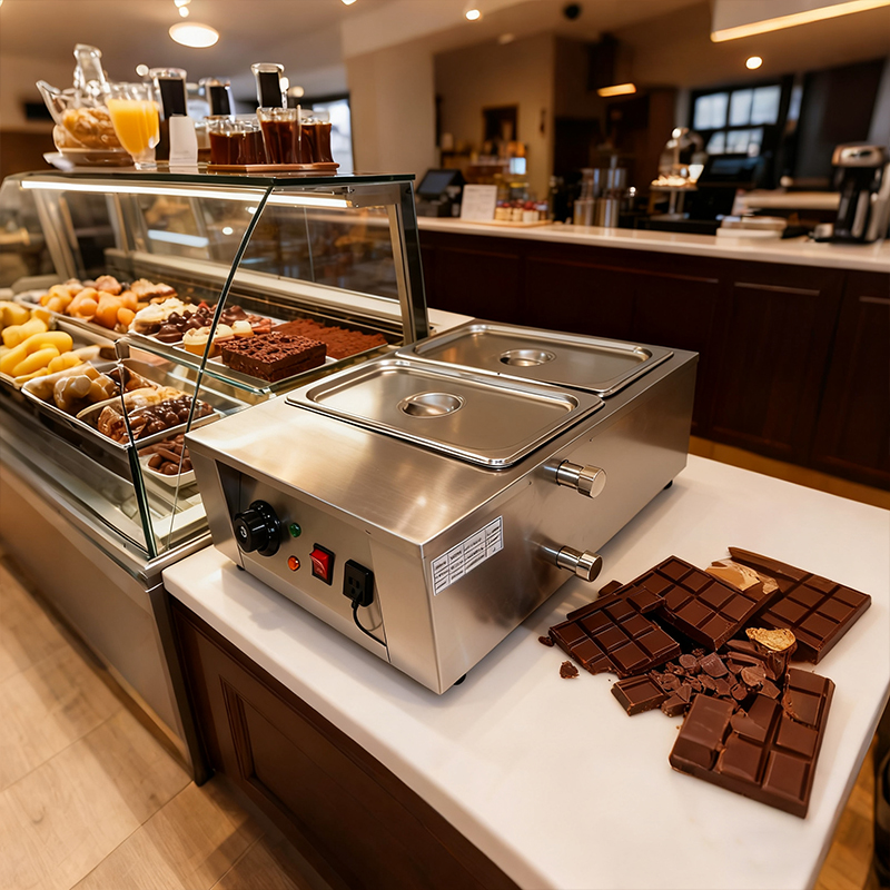 Food Processor Snacks - Nieuwe roestvrijstalen elektrische chocolade smeltmachine voor