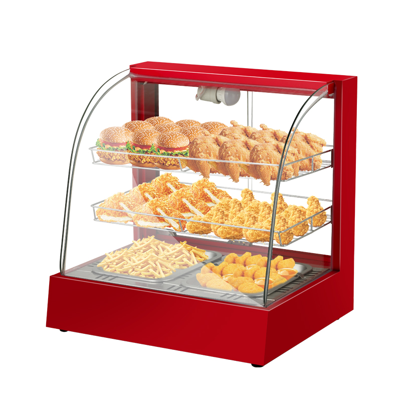 Snacks Food Warmer - Restaurant Aanrecht Elektrische Voedselverwarmer Showcase Taartverwarmer
