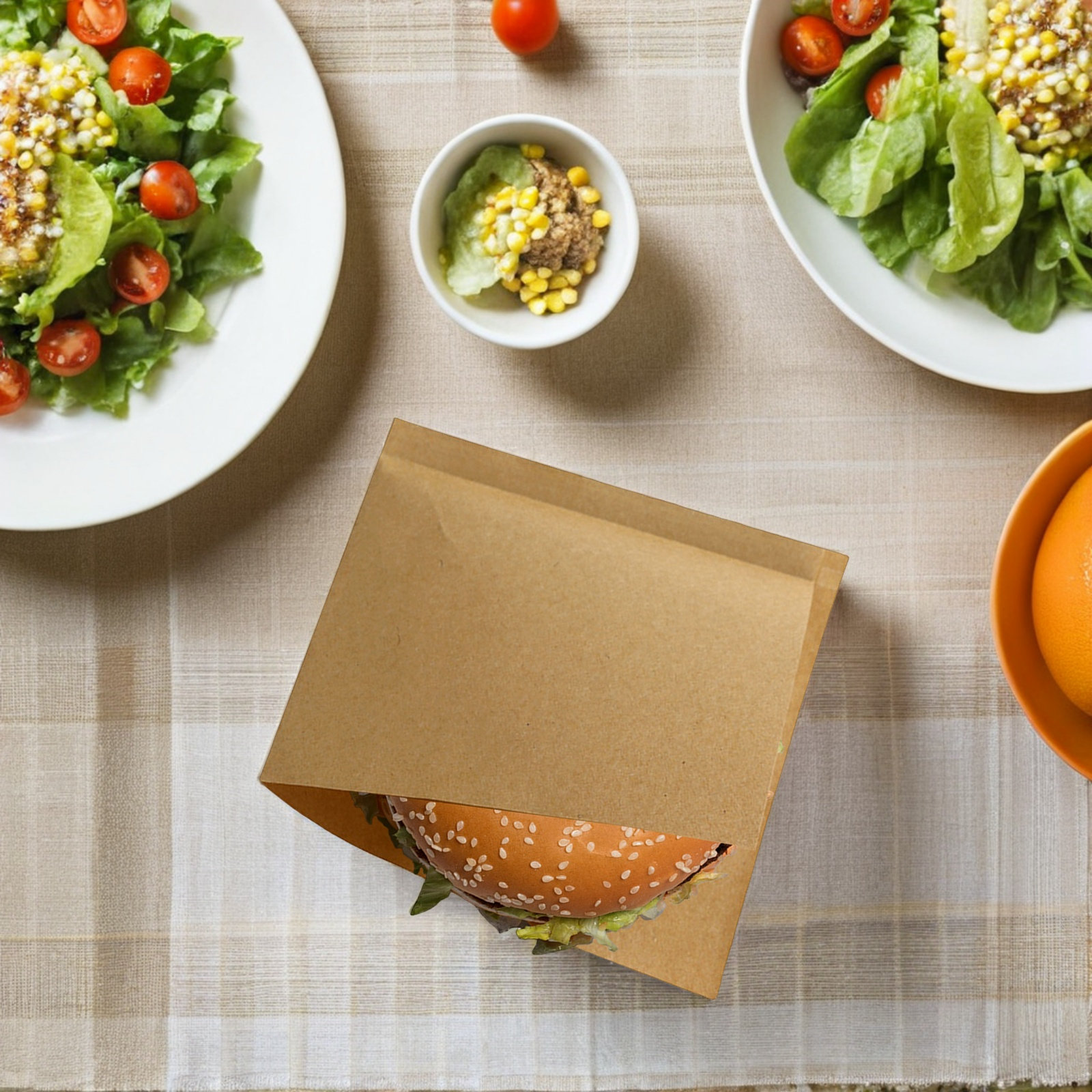100 stuks voedselkraftpapier,  - Food Snacks Quantity recensie en prijs