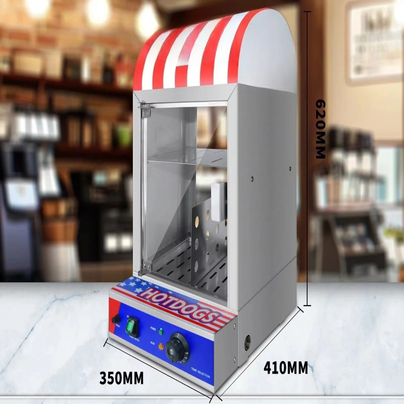 Commerciële automatische hotdo - Snacks Food Warmer recensie en prijs
