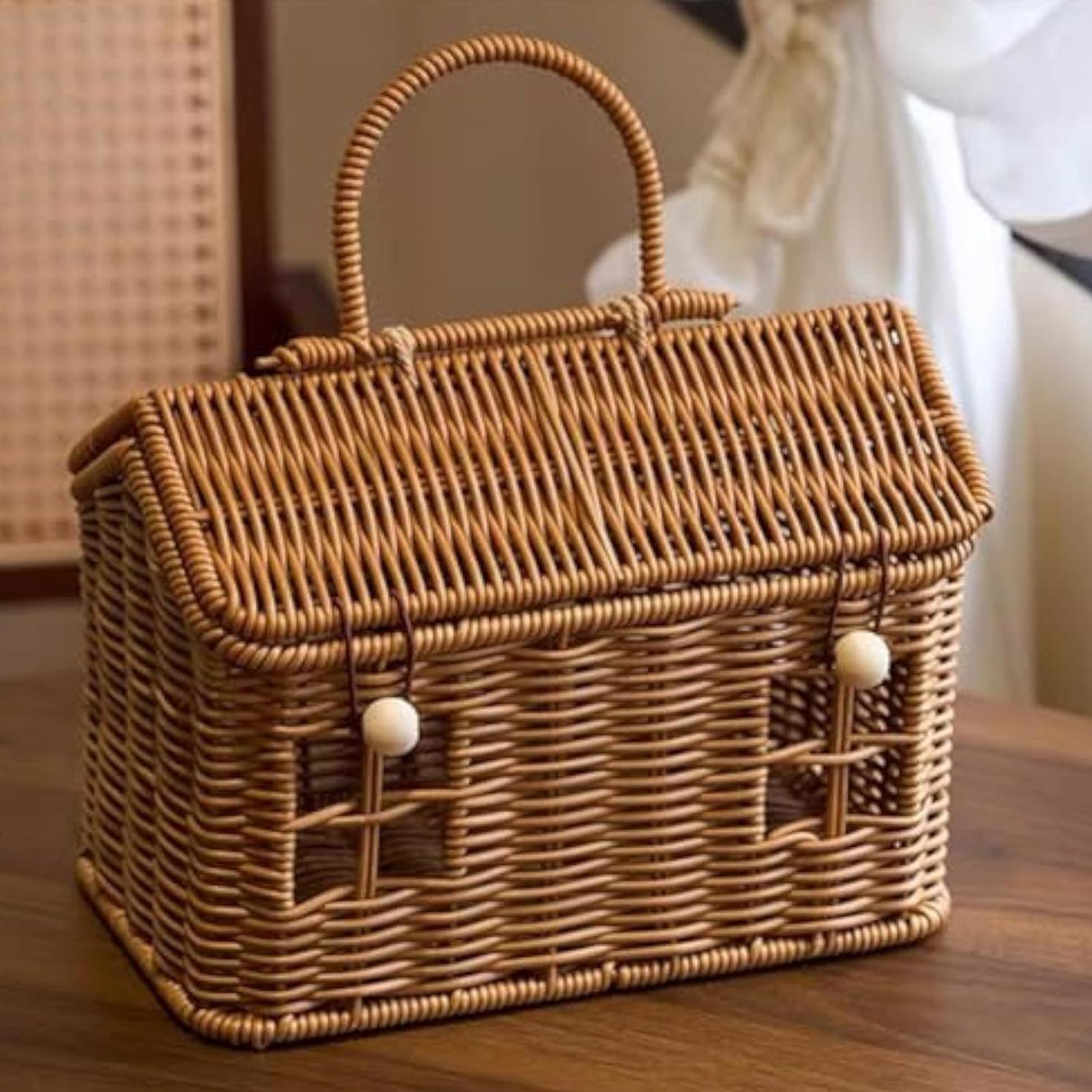 Rotan mand Vintage huisvorm Ho - Food Snacks With Fiber recensie en prijs