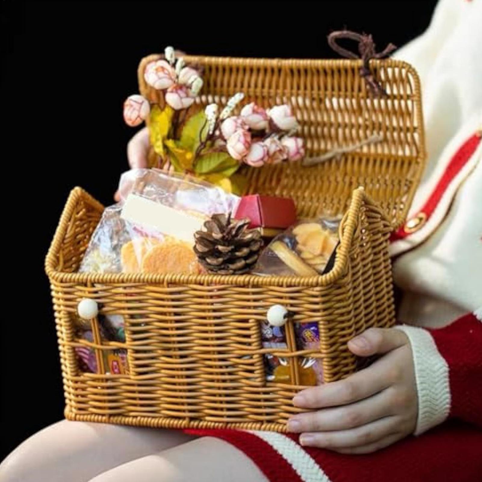 Rotan mand Vintage huisvorm Ho - Food Snacks With Fiber recensie en prijs