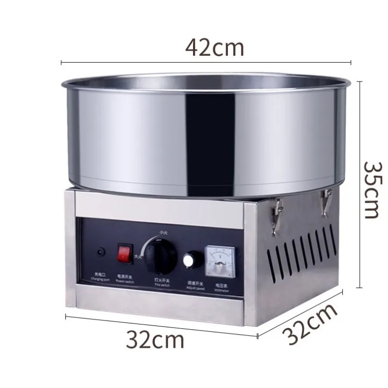 Commerciële DIY Suikerspin Mac - Food Processor Snacks recensie en prijs