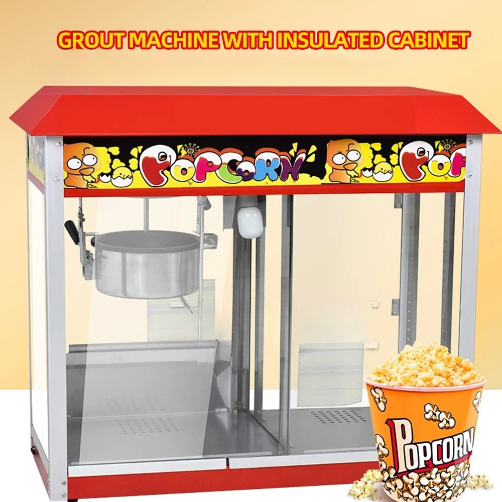 Commerciële popcornmachine voo - Food Processor Snacks recensie en prijs