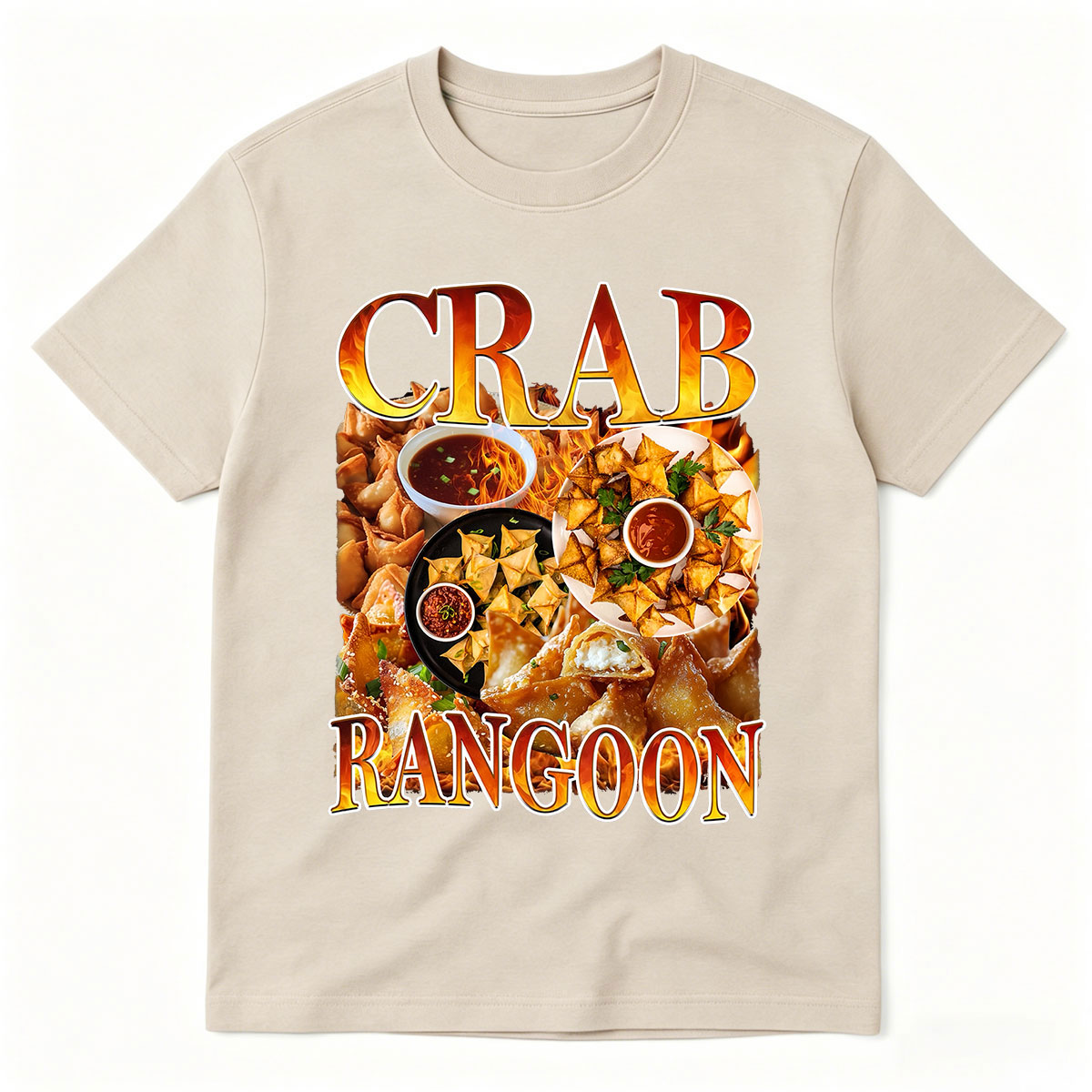 Krab Rangoon Vintage Voedsel T - Food Snacks With Fiber recensie en prijs