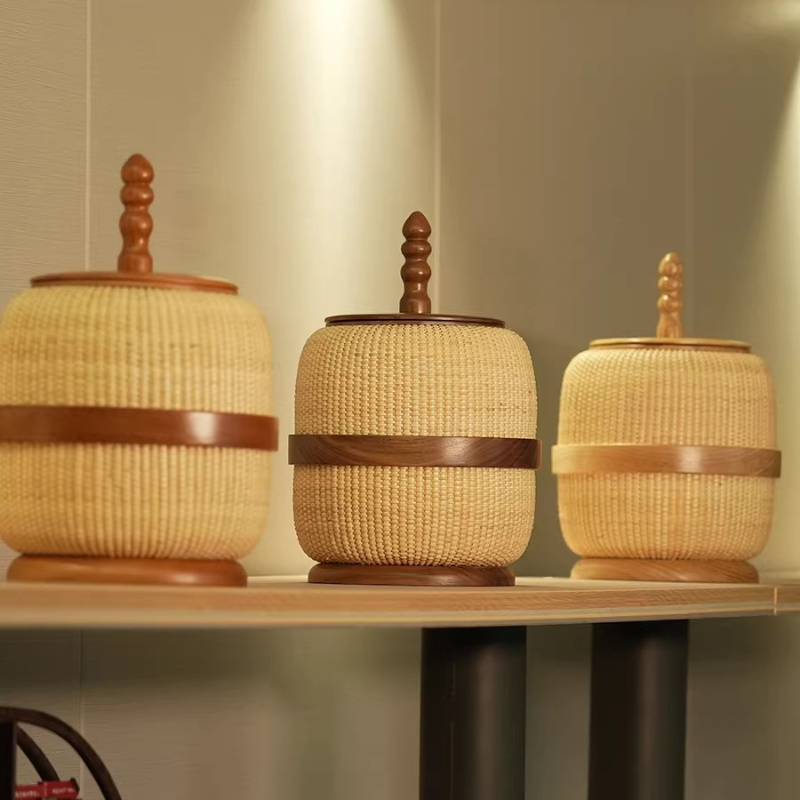 Handgeweven rieten opbergmand  - Food Snacks With Fiber recensie en prijs